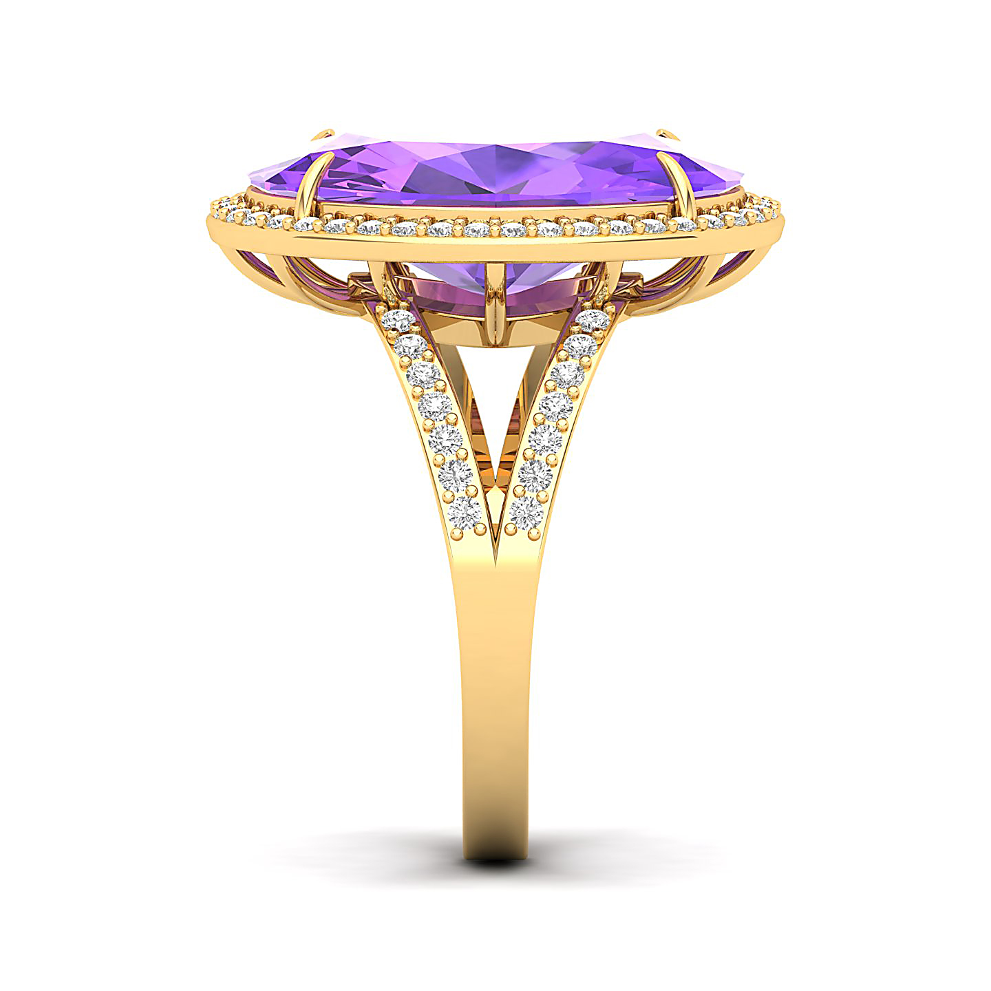 The Vintage Art Deco Amethyst Ring
