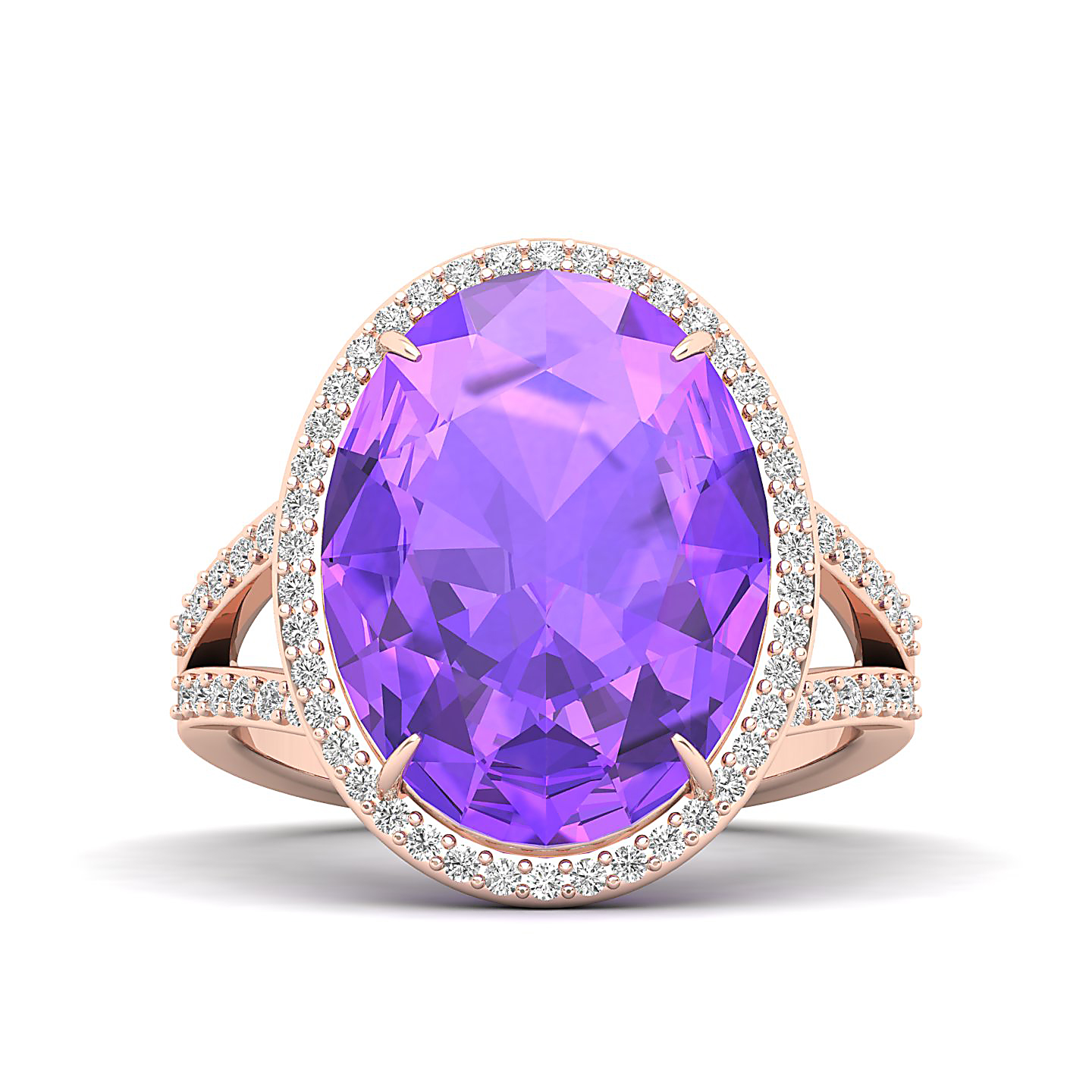 The Vintage Art Deco Amethyst Ring