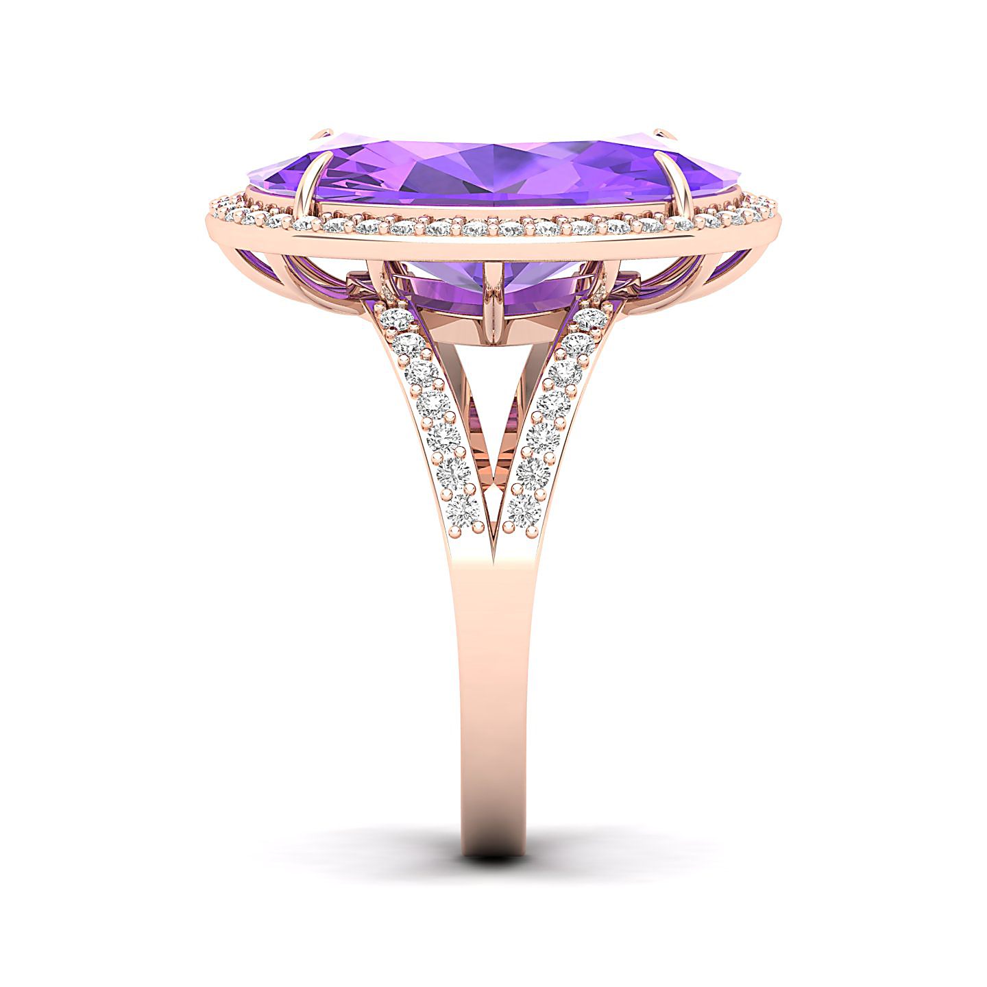 The Vintage Art Deco Amethyst Ring
