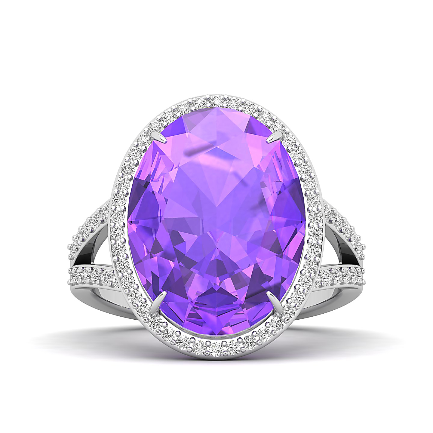 The Vintage Art Deco Amethyst Ring