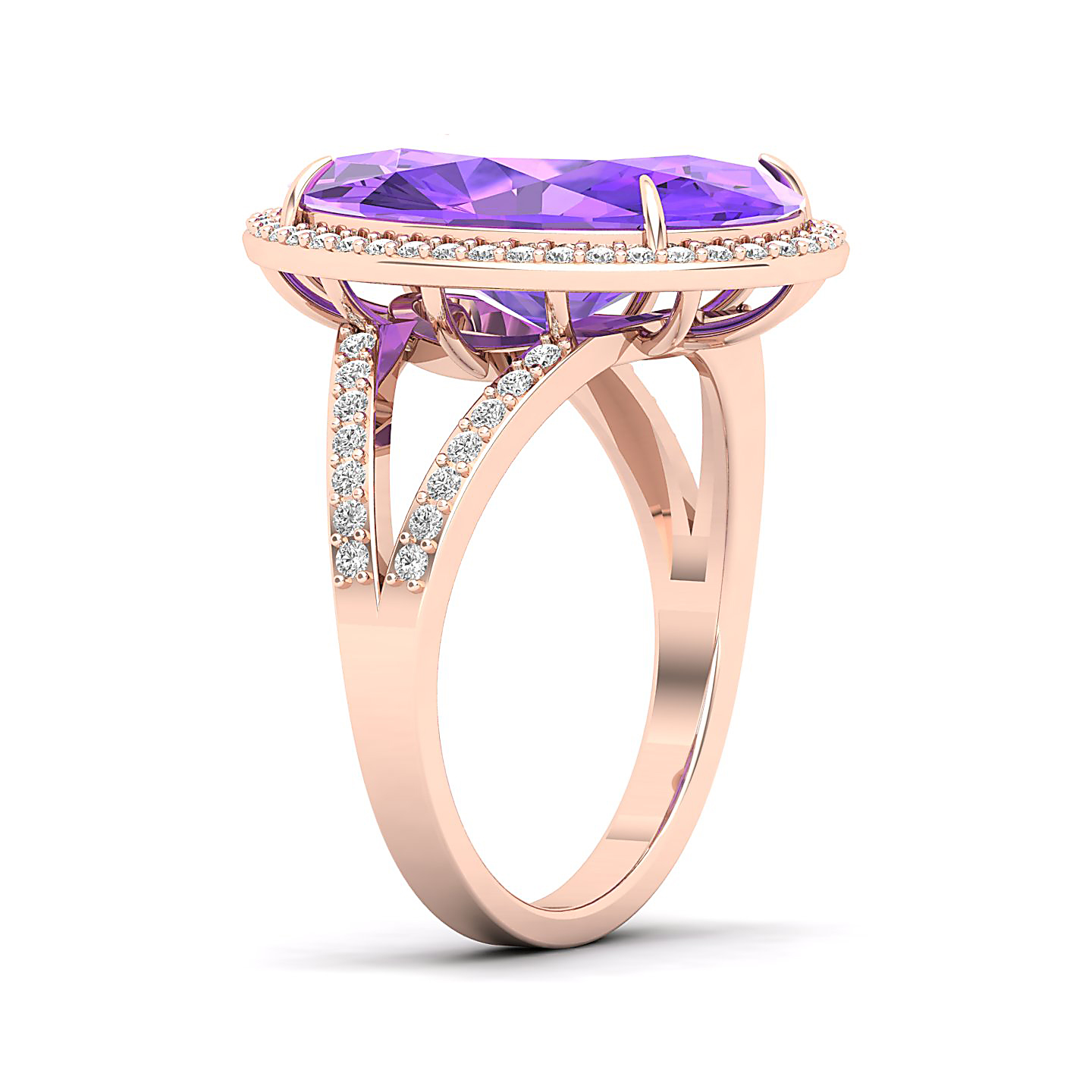 The Vintage Art Deco Amethyst Ring