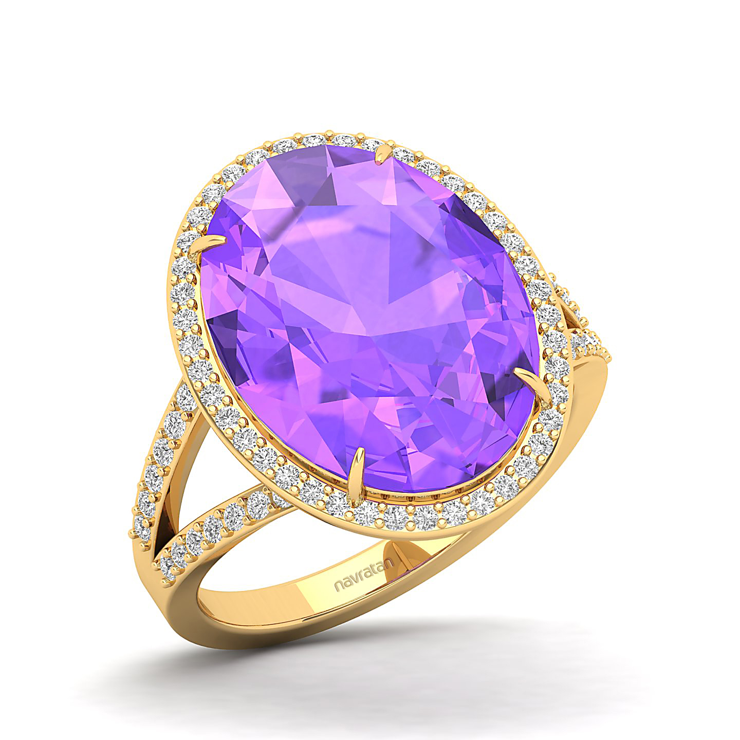 The Vintage Art Deco Amethyst Ring