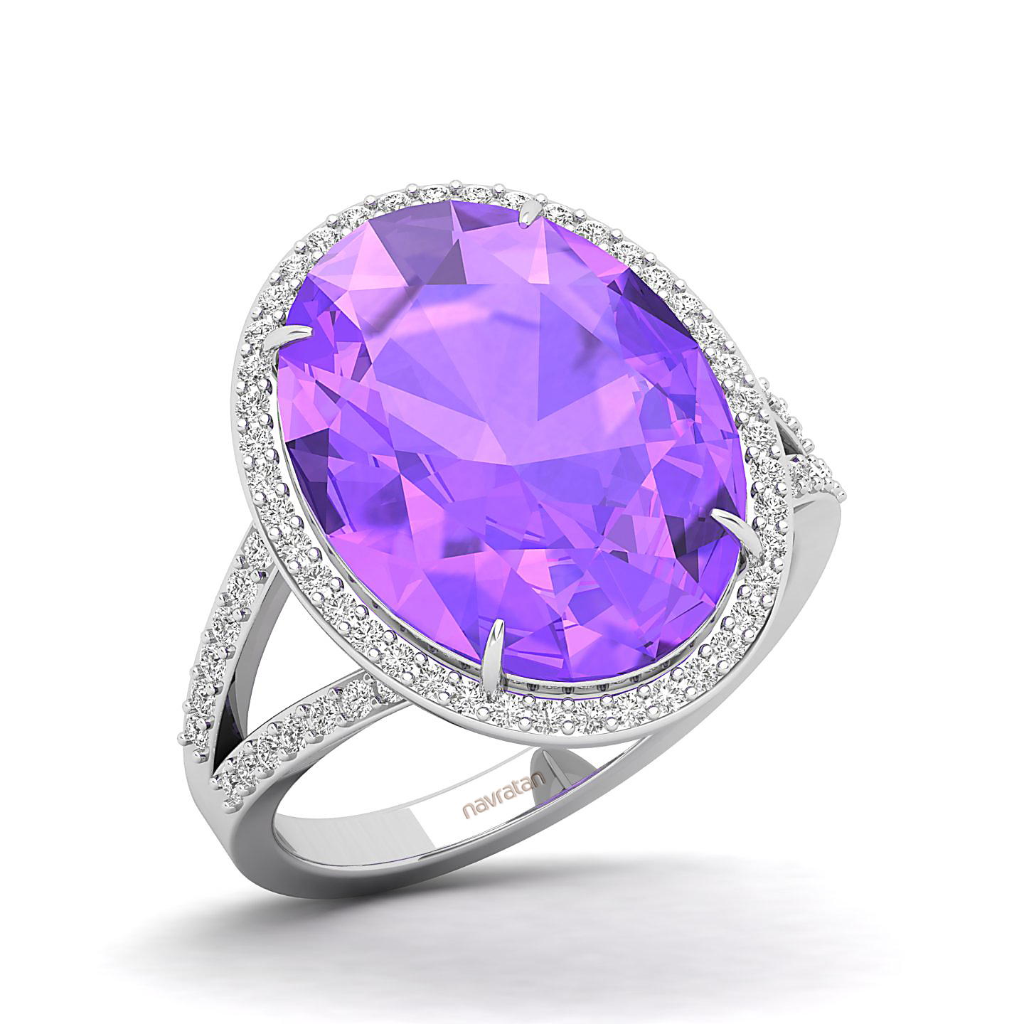 The Vintage Art Deco Amethyst Ring