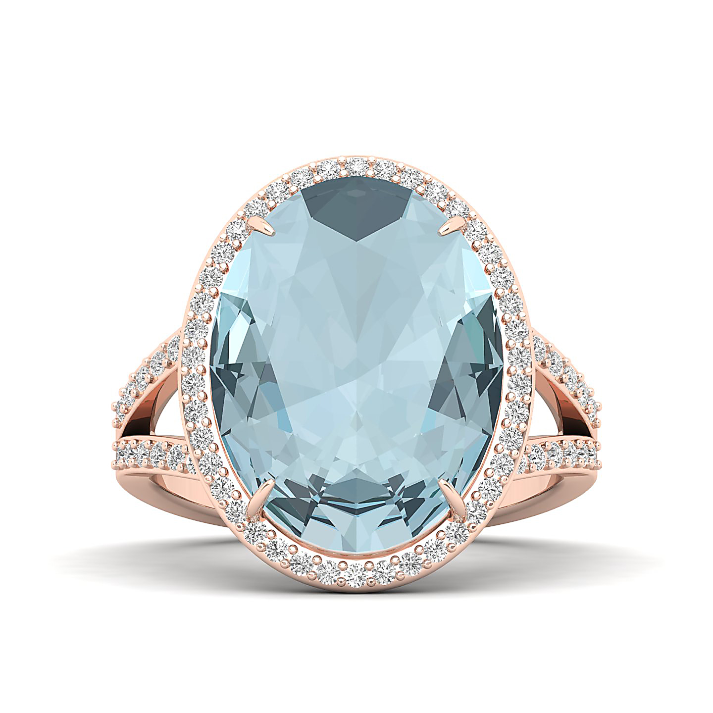 The Vintage Art Deco Aquamarine Ring