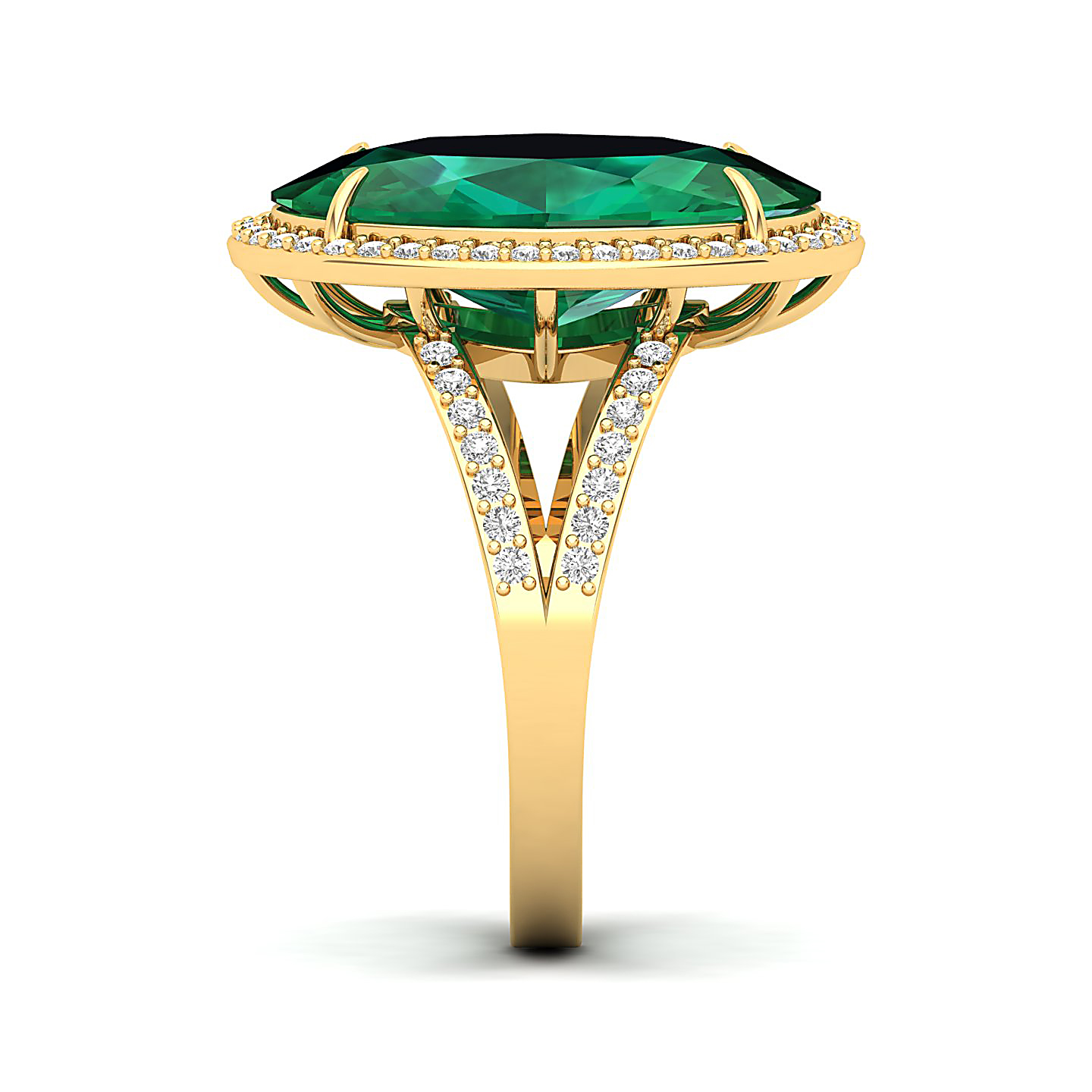 The Vintage Art Deco Emerald Ring