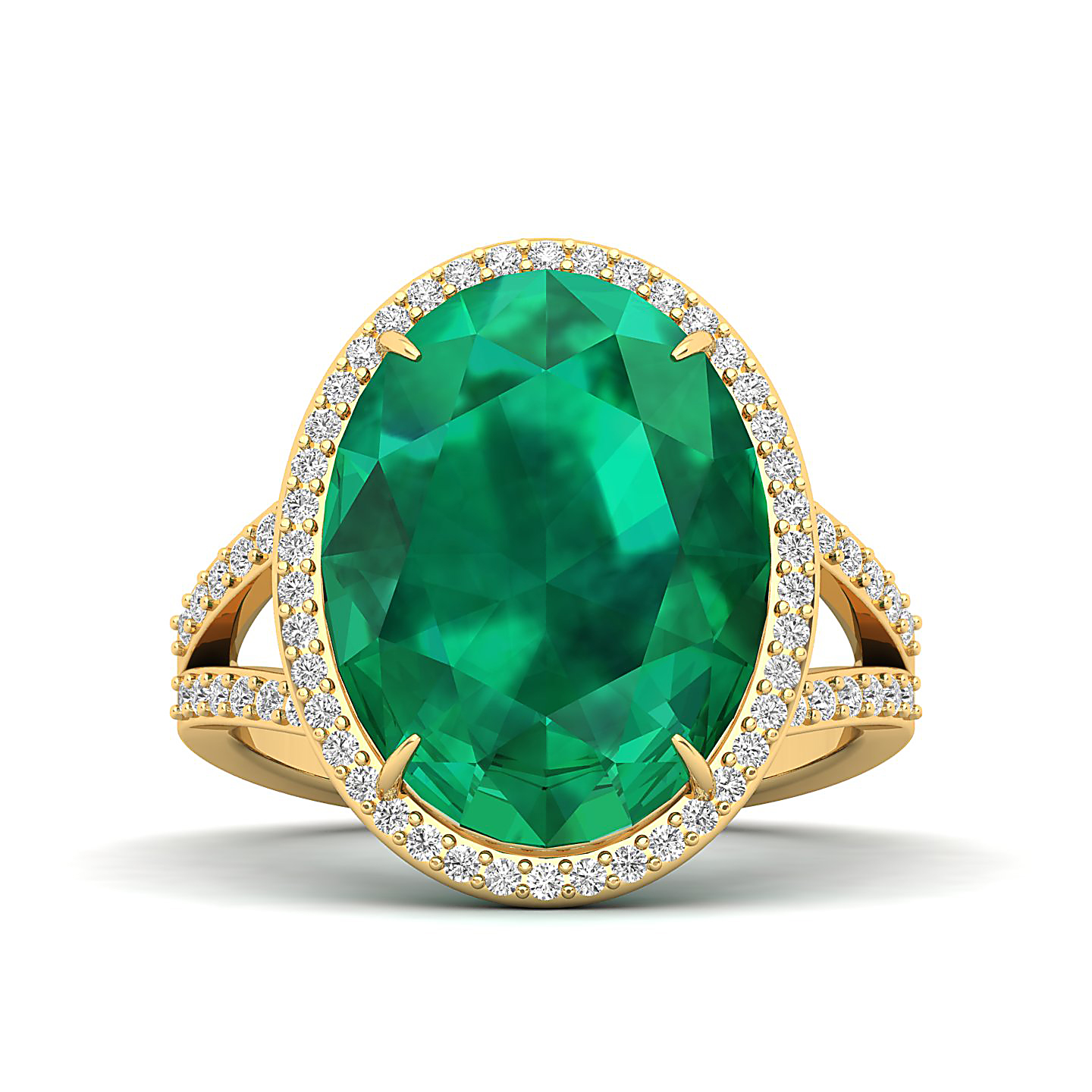 The Vintage Art Deco Emerald Ring