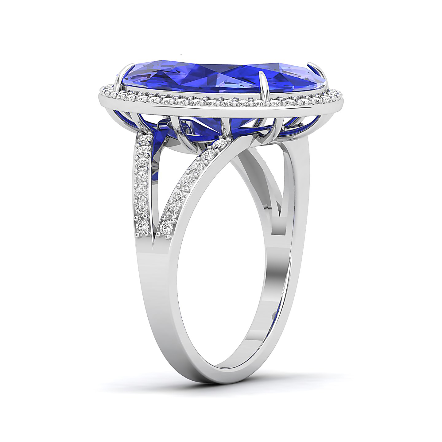The Vintage Art DecoTanzanite ring