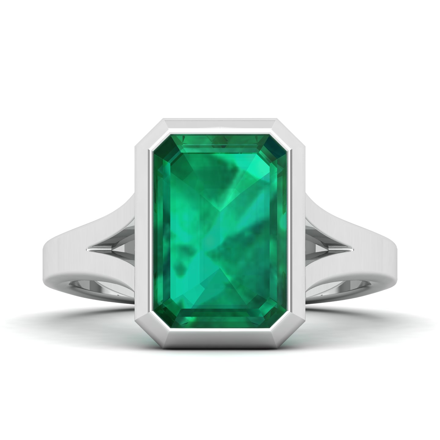 The Vivacious Emerald Gold Ring