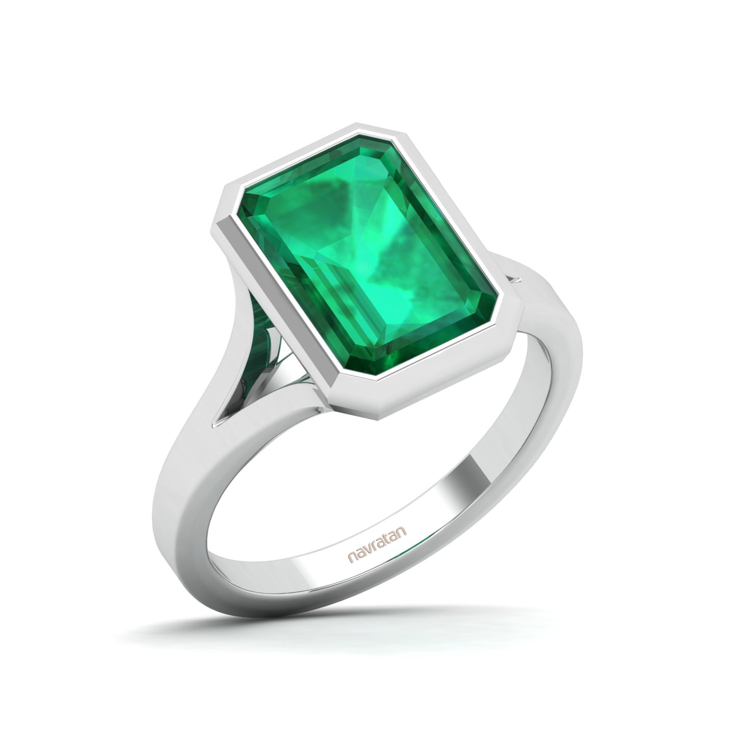 The Vivacious Emerald Gold Ring