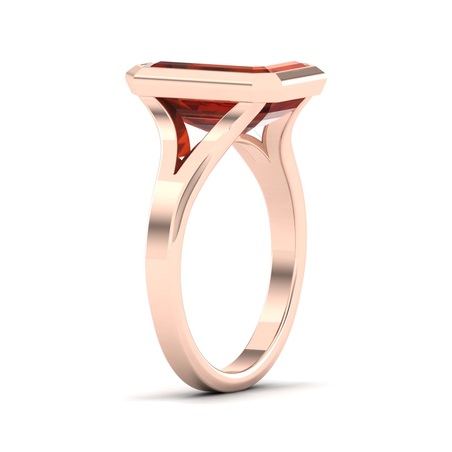 The Vivacious Hessonite Gold Ring