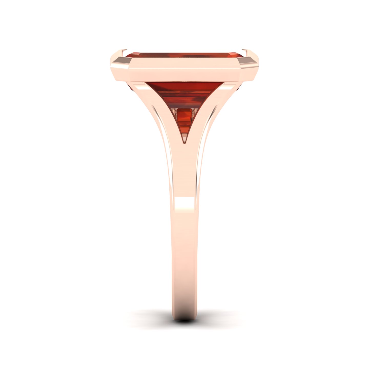 The Vivacious Hessonite Gold Ring