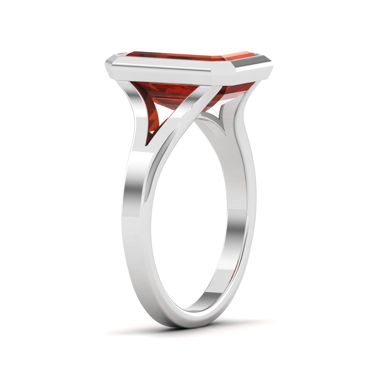 The Vivacious Hessonite Gold Ring