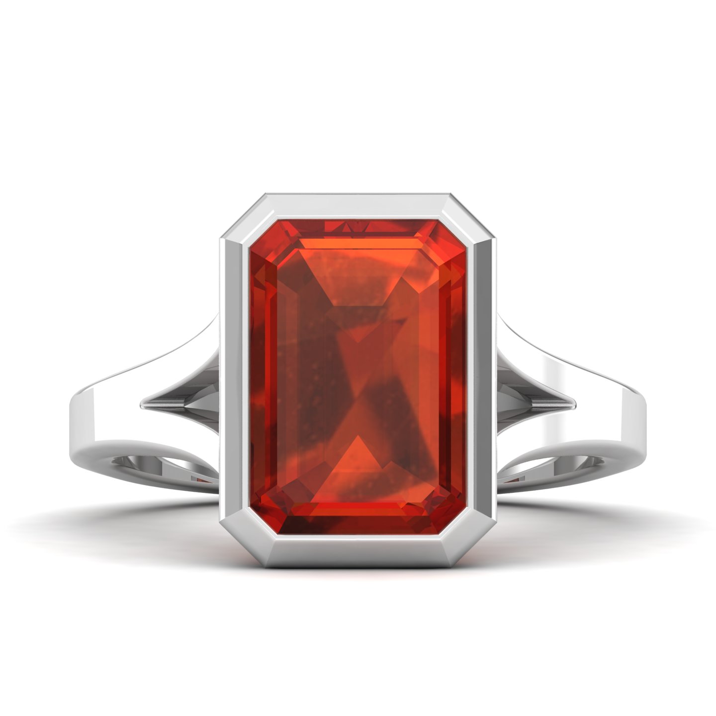 The Vivacious Hessonite Gold Ring