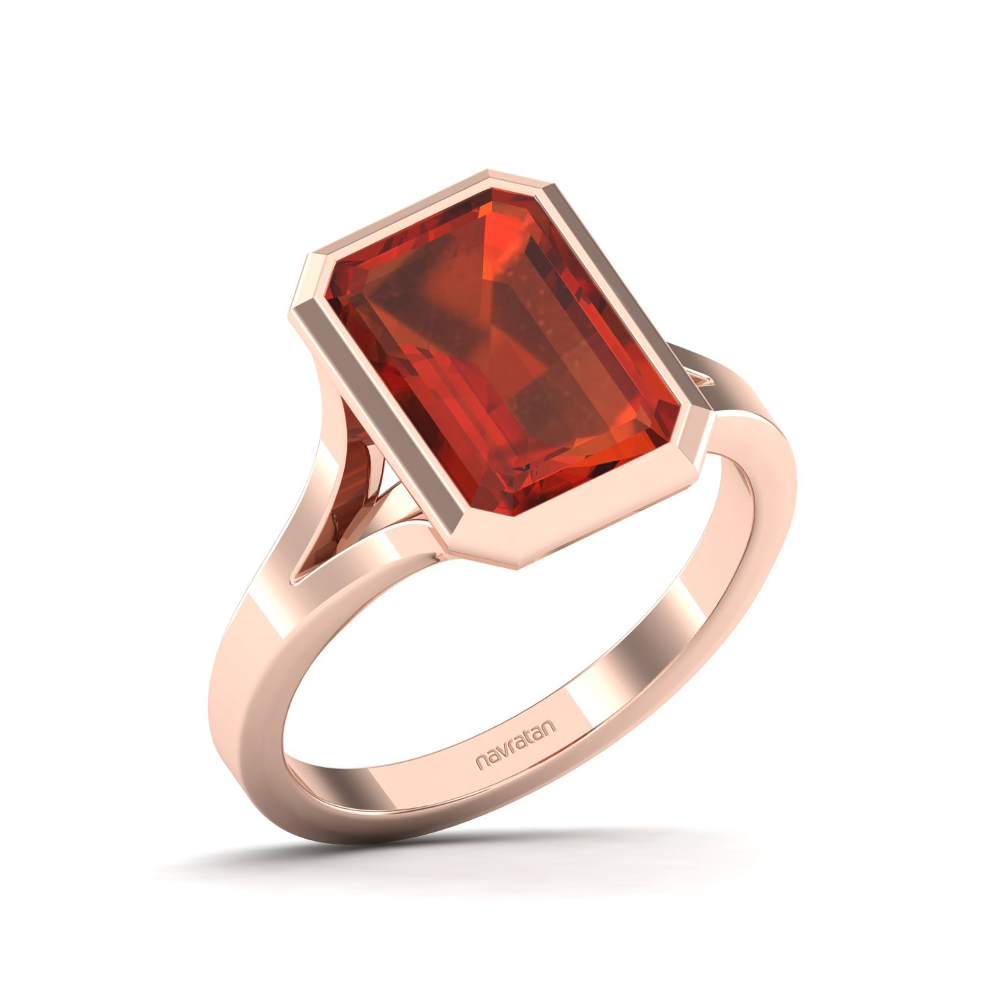 The Vivacious Hessonite Gold Ring
