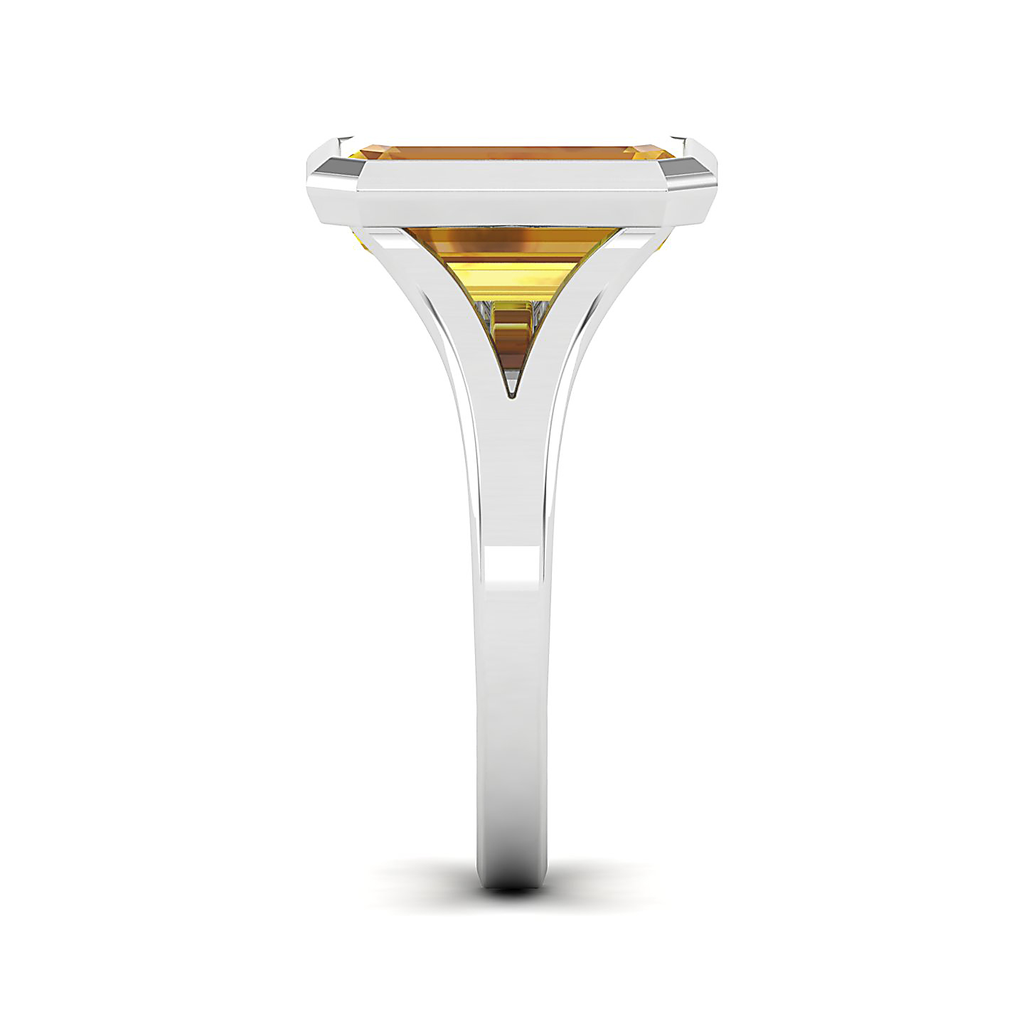 The Vivacious Yellow Sapphire Gold Ring