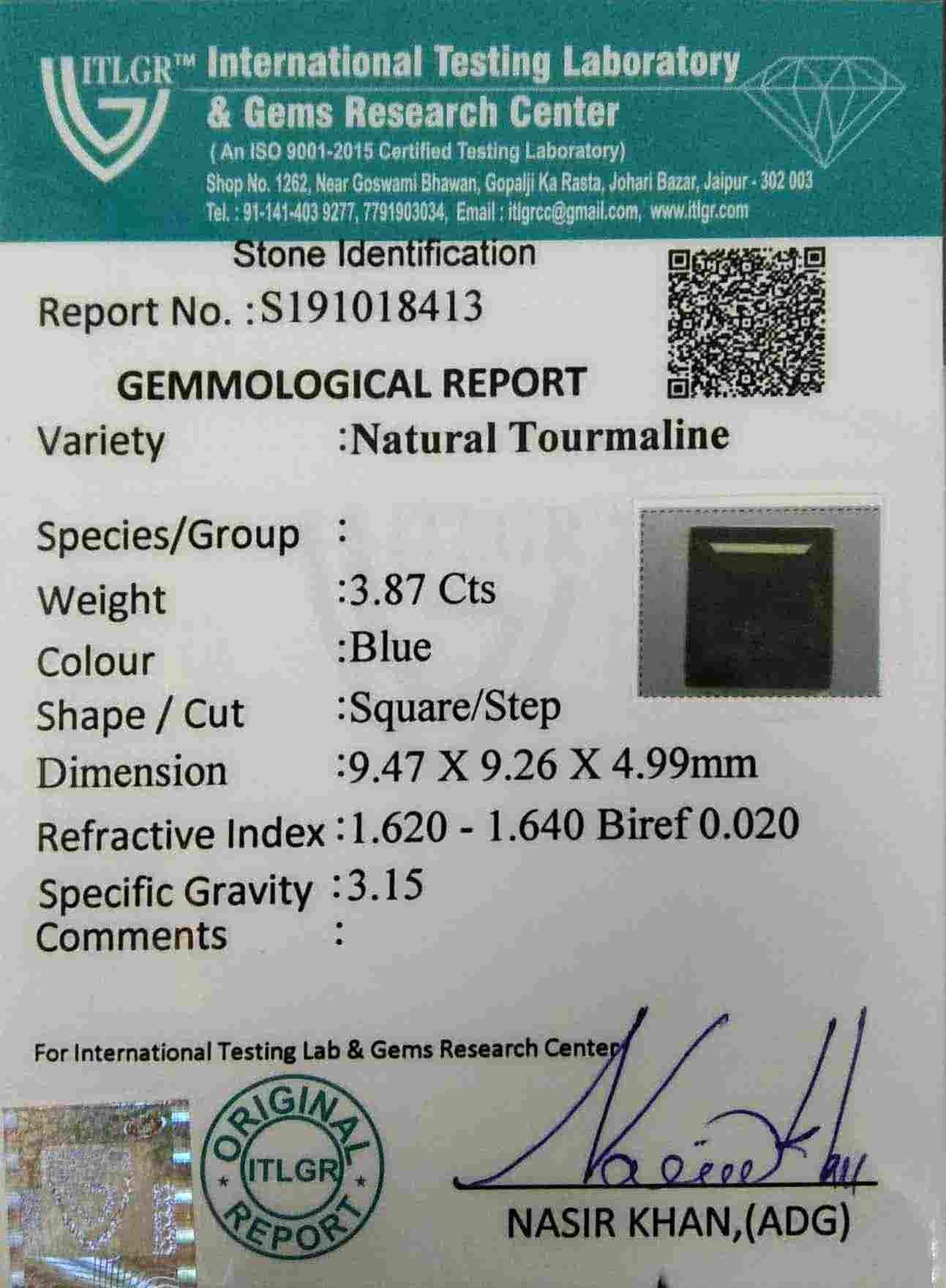 Tourmaline - 3.87 Carat