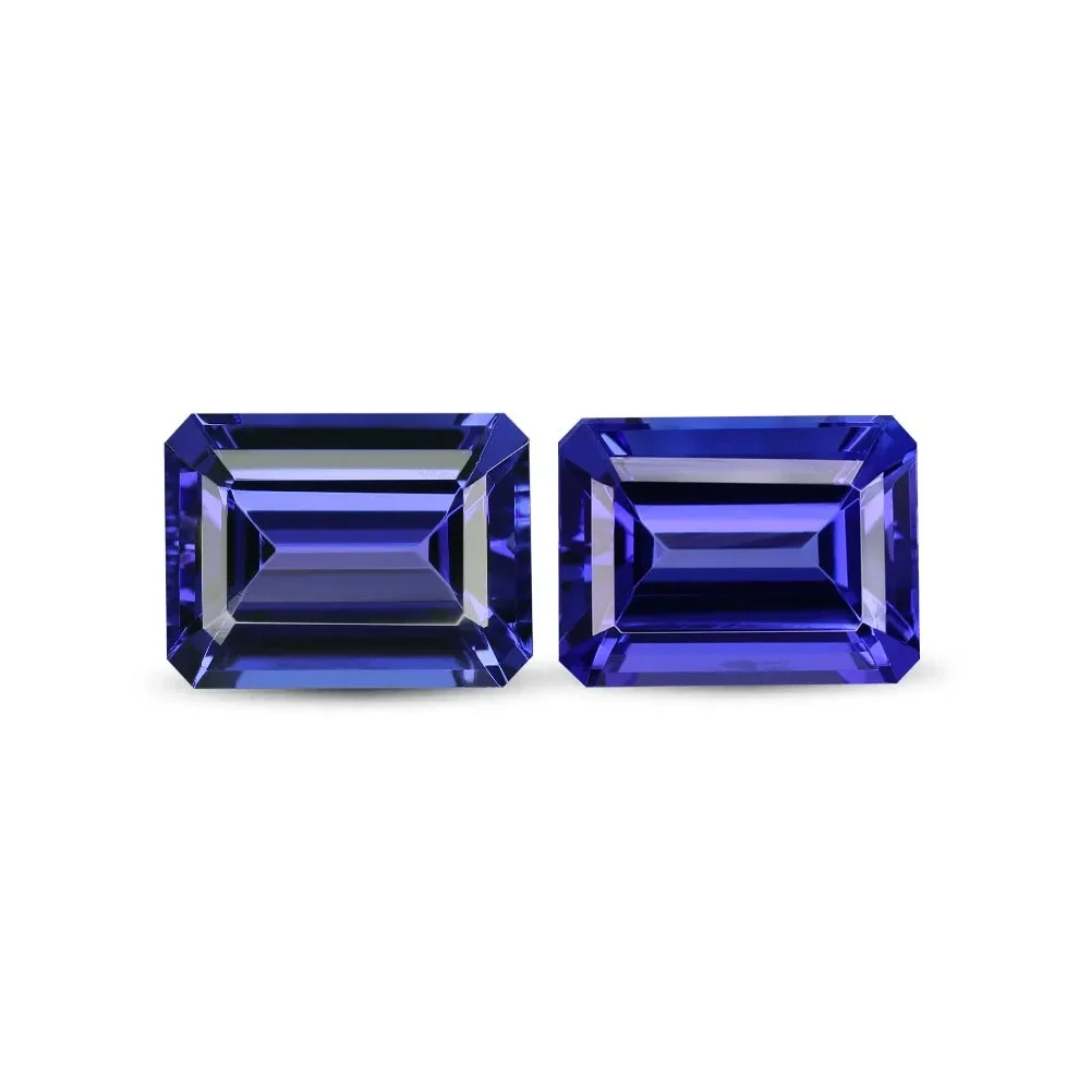Tanzanite 13.3mm X 10.0mm X 6.1,13.3mm X 9.9mm X 6.7mm - 15.4 Carat
