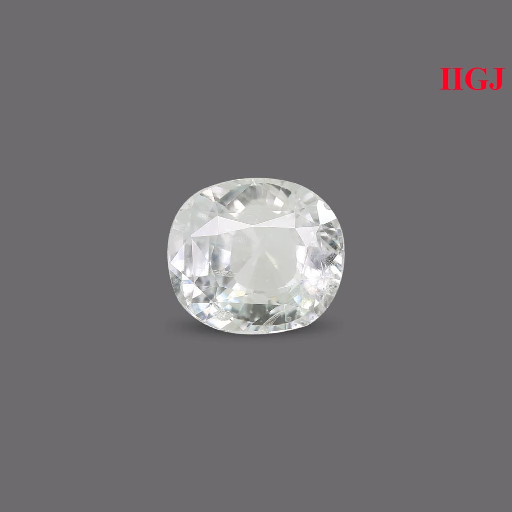 White Sapphire -  6.09 Carat