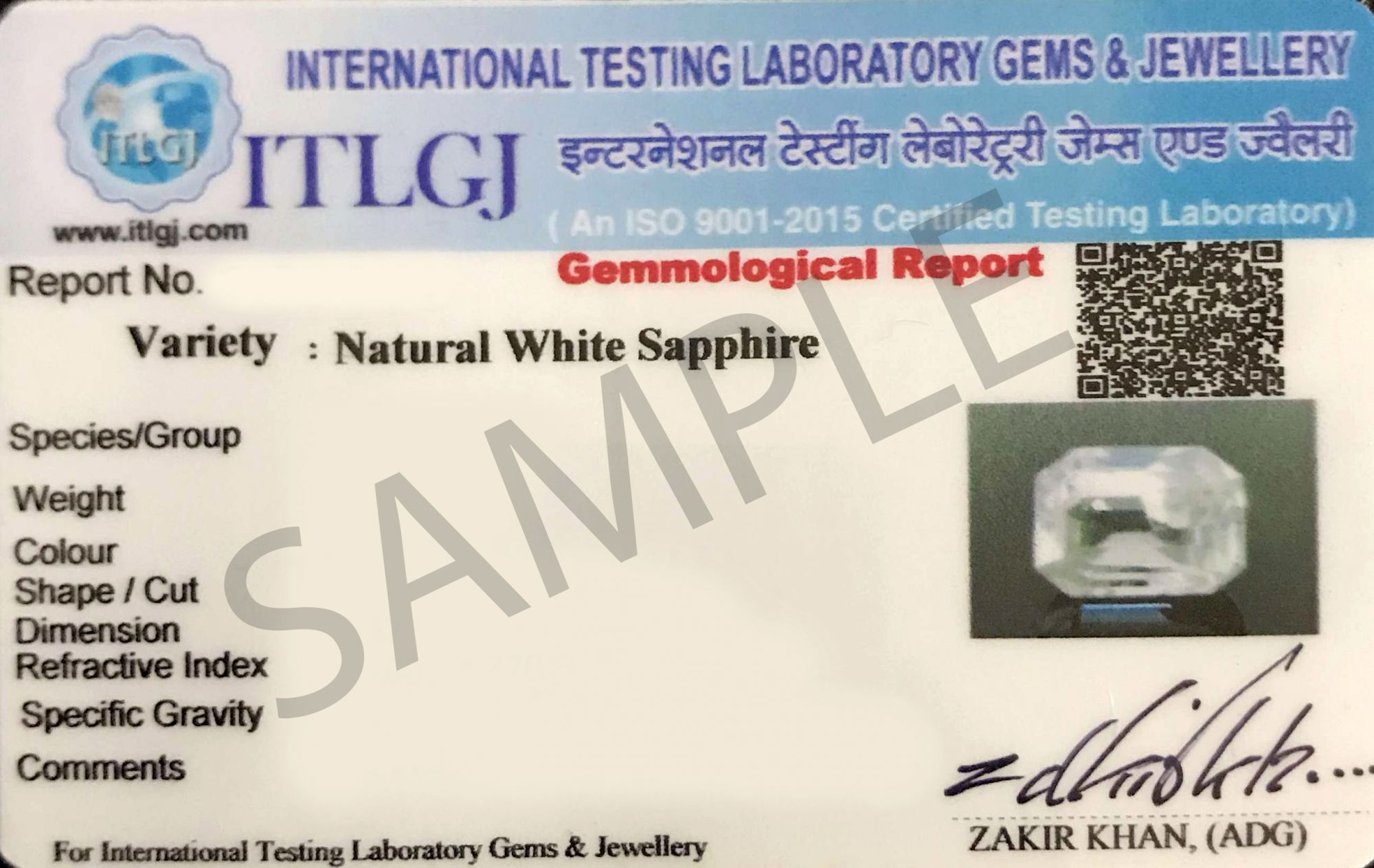 White Sapphire - 2.76 Carat