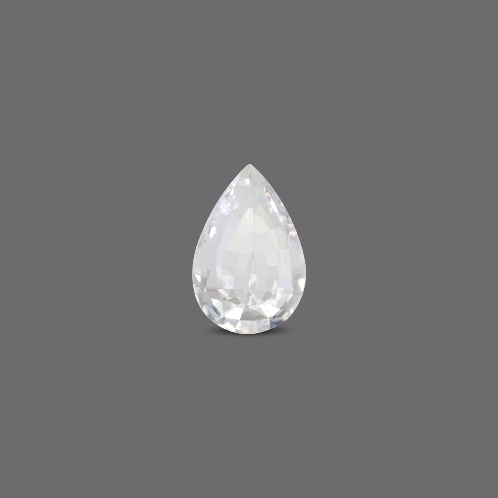 White Sapphire - 4.04 Carat