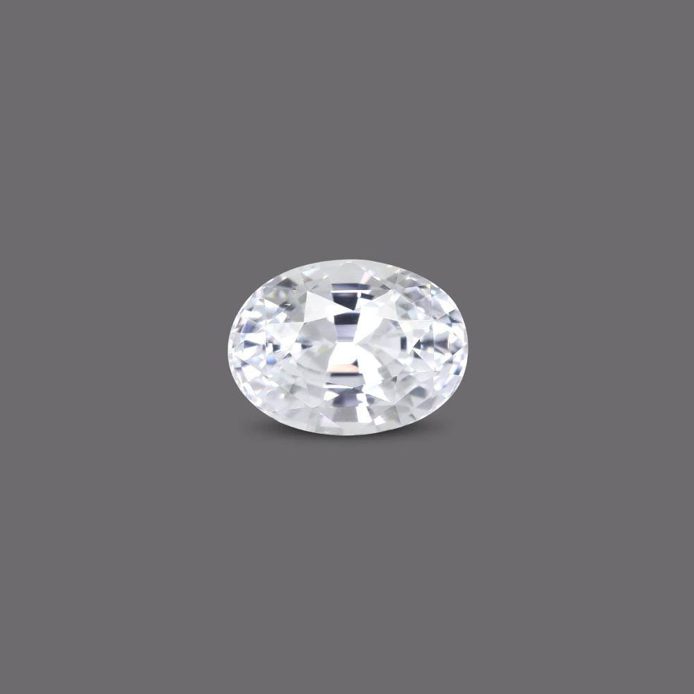 White Sapphire - 4.09 Carat
