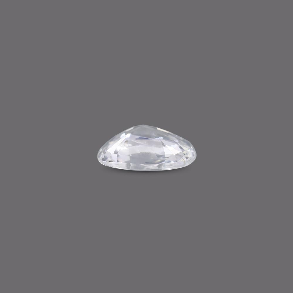 White Sapphire - 4.37 Carat