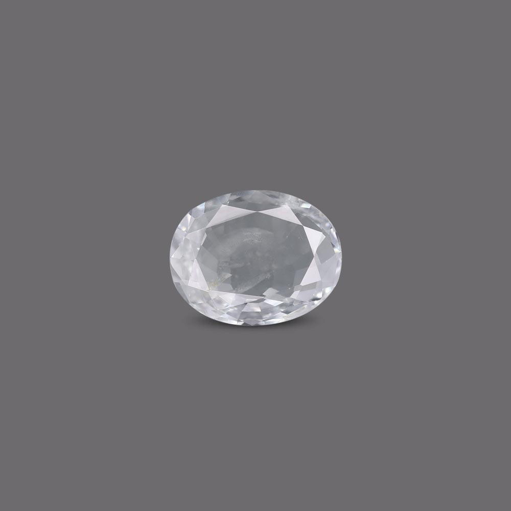White Sapphire - 4.37 Carat