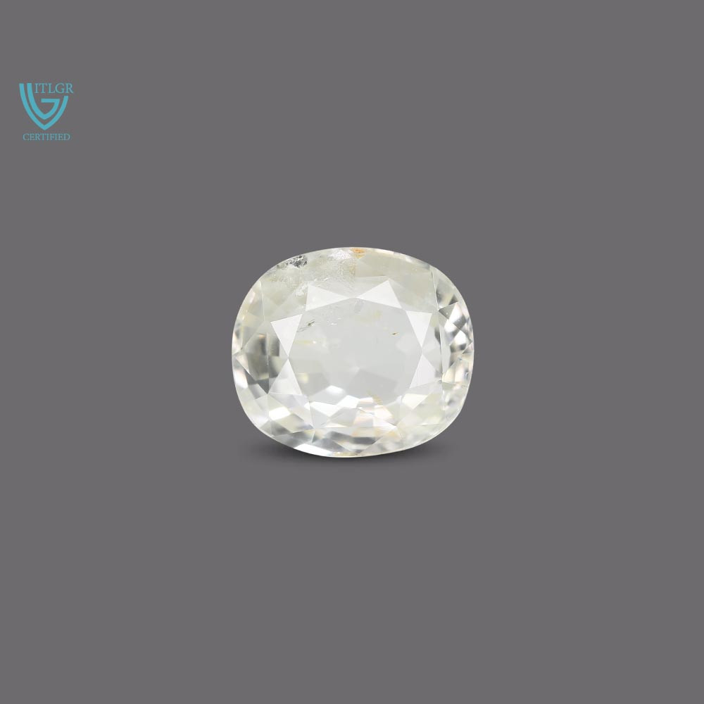 White Sapphire - 4.84 Carat