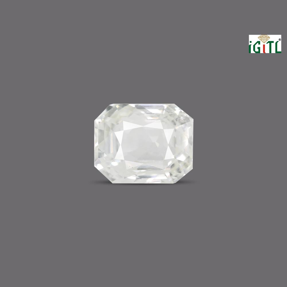 White Sapphire - 4.89 Carat