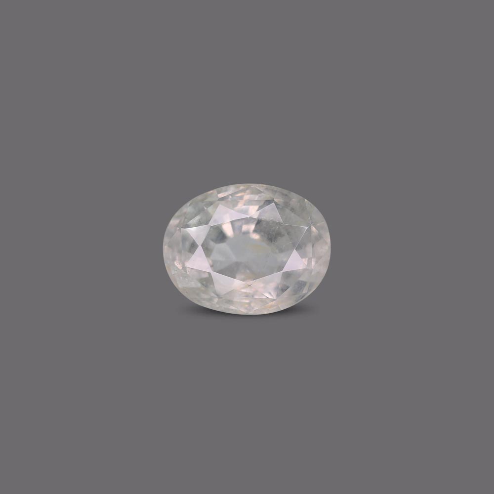 White Sapphire - 5.09 Carat