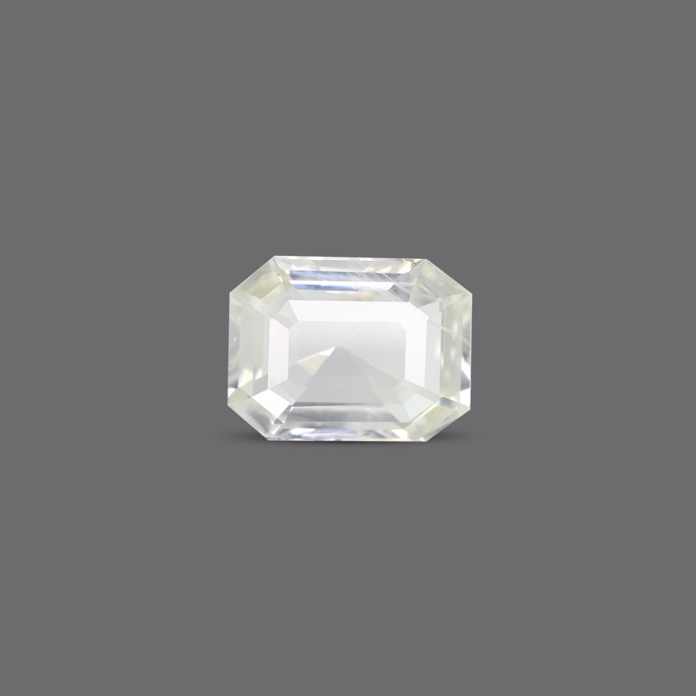 White Sapphire - 5.14 Carat