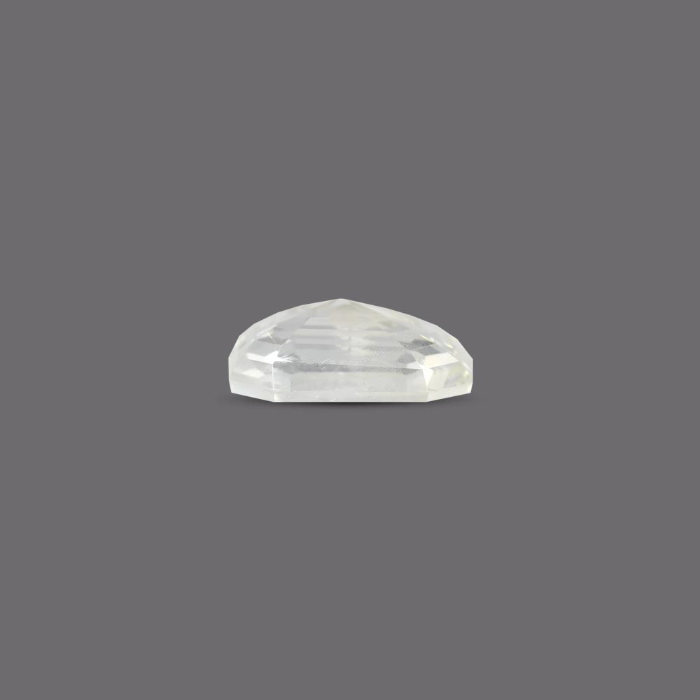 White Sapphire - 5.14 Carat