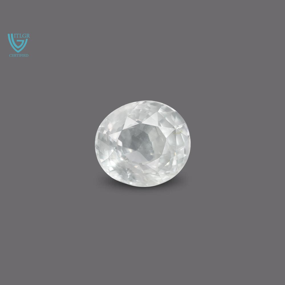 White Sapphire - 5.16 Carat