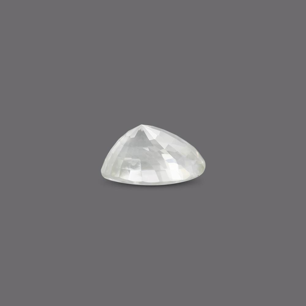 White Sapphire - 5.16 Carat