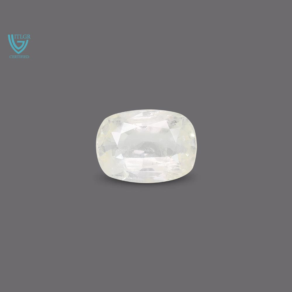 White Sapphire - 5.21 Carat