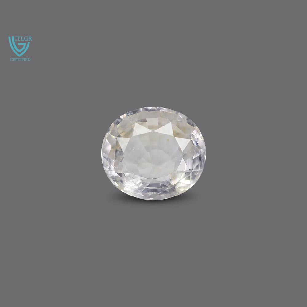 White Sapphire - 5.82 Carat