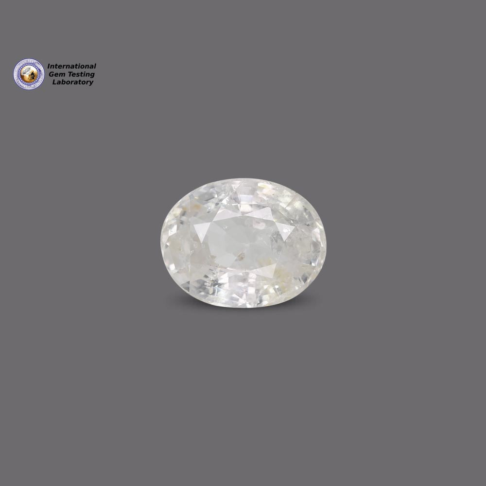 White Sapphire - 5.87 Carat