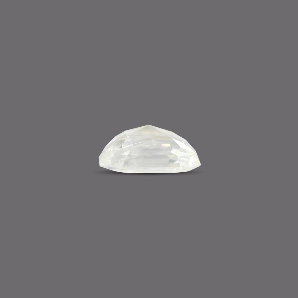 White Sapphire - 5.87 Carat
