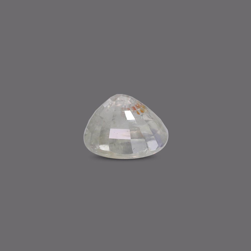 White Sapphire - 6.08 Carat