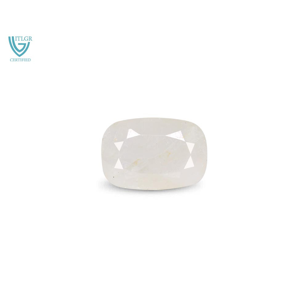 White Sapphire - 6.18 Carat