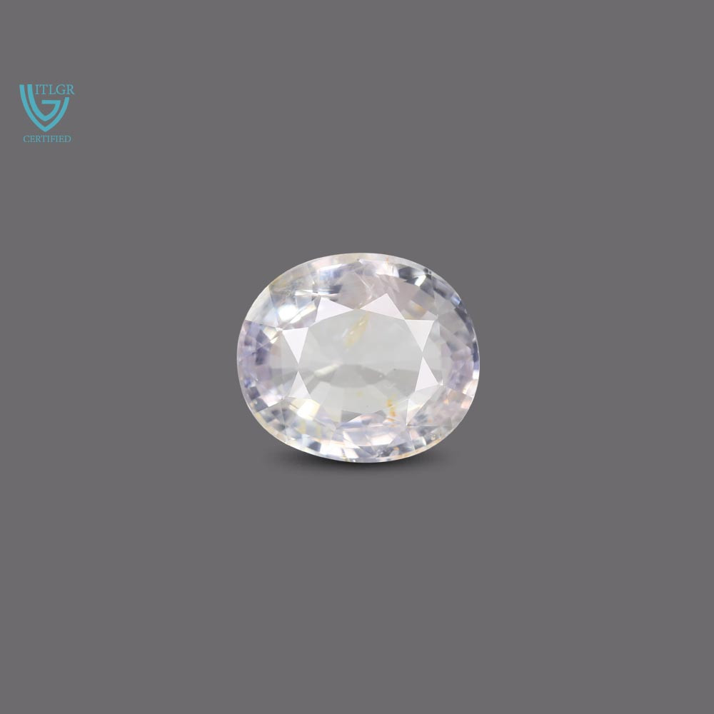 White sapphire - 6.23 Carat