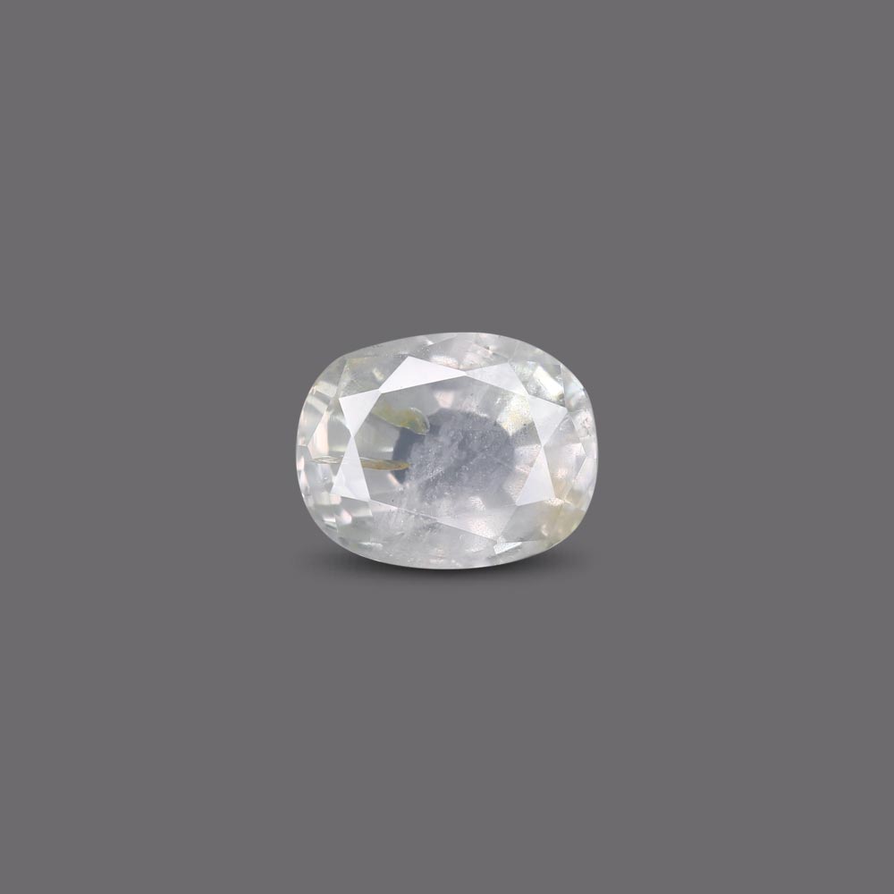 White Sapphire - 6.37 Carat