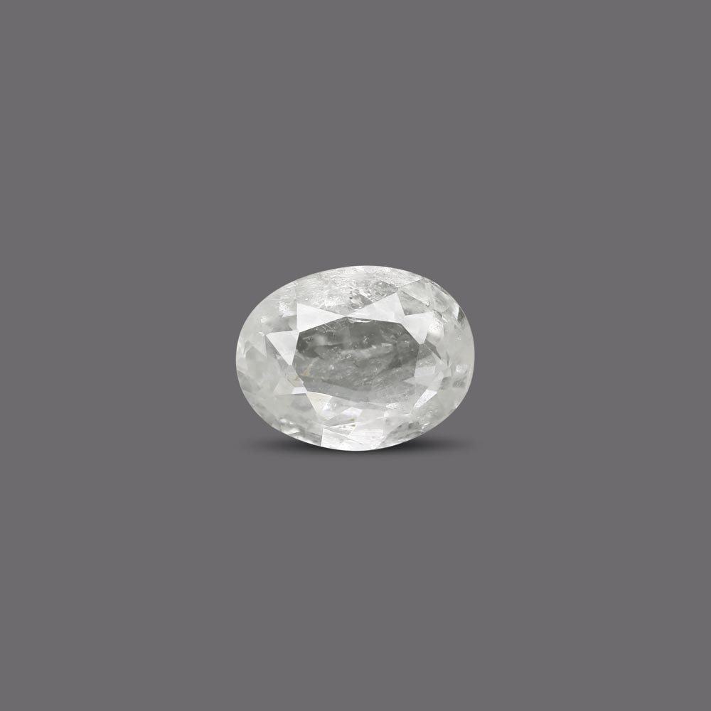 White Sapphire - 6.51 Carat