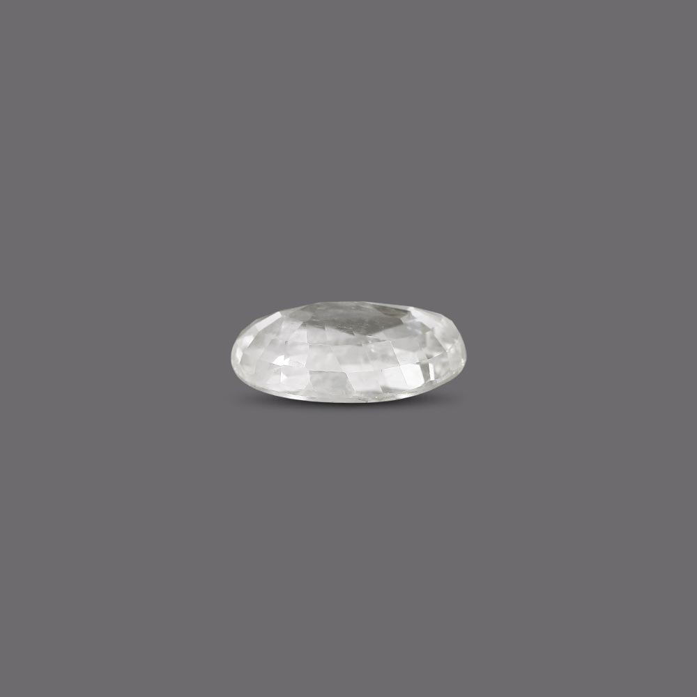 White Sapphire - 6.51 Carat