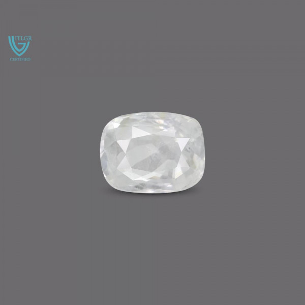 White sapphire - 6.71 Carat
