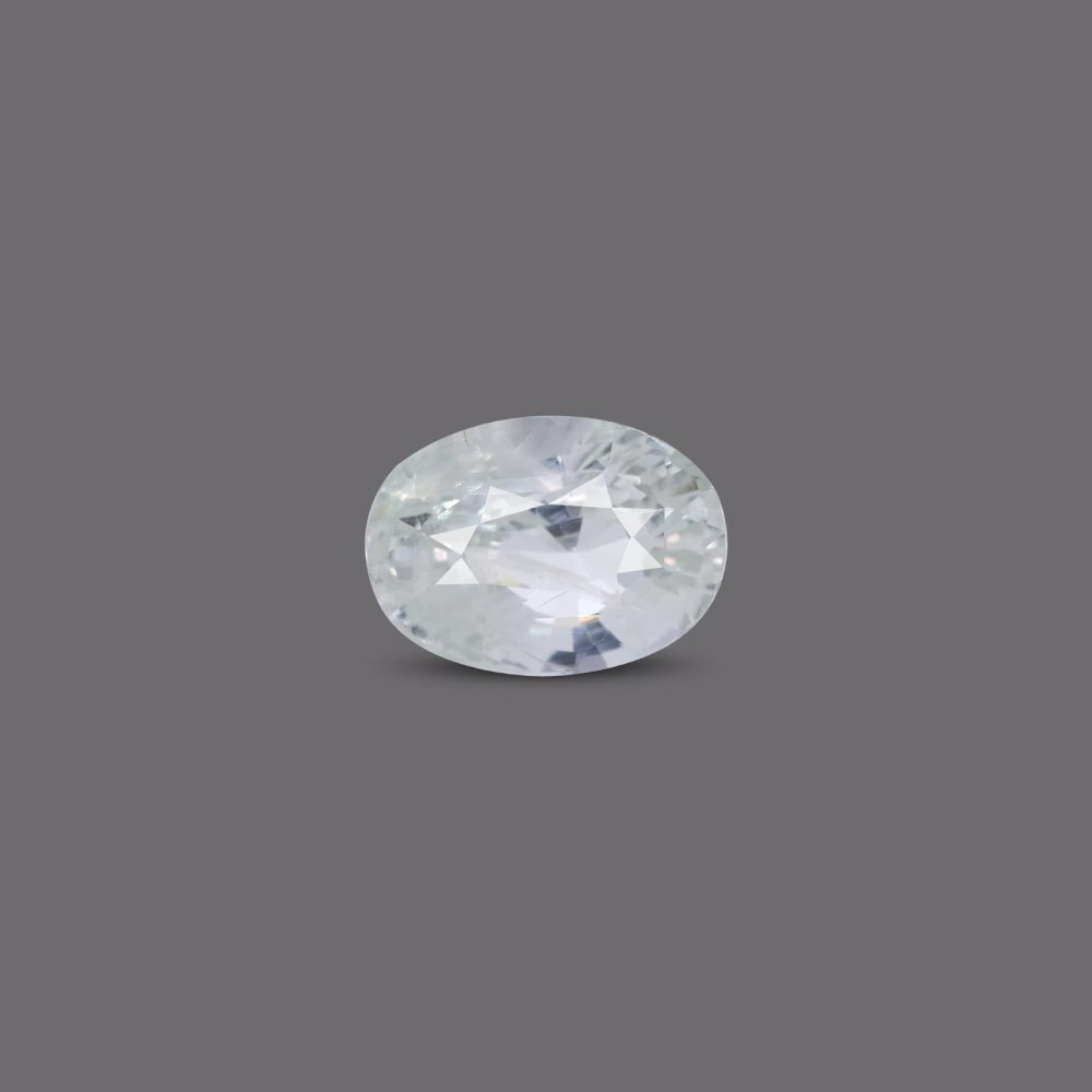 White Sapphire - 6.74 Carat