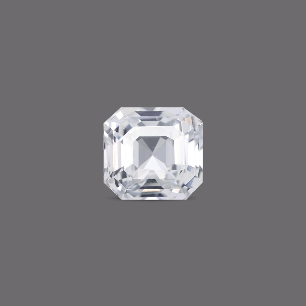 White Sapphire - 7.07 Carat