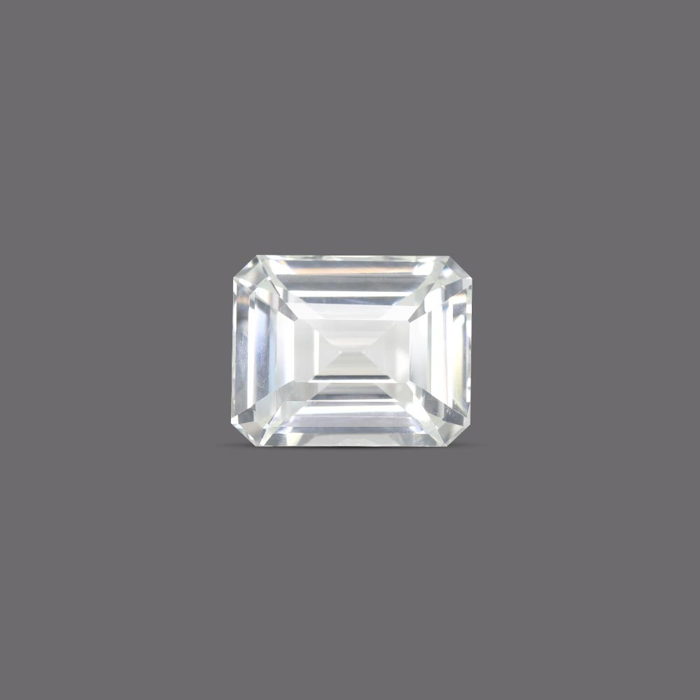 White Sapphire - 7.09 Carat