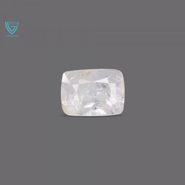 White sapphire - 7.11 Carat