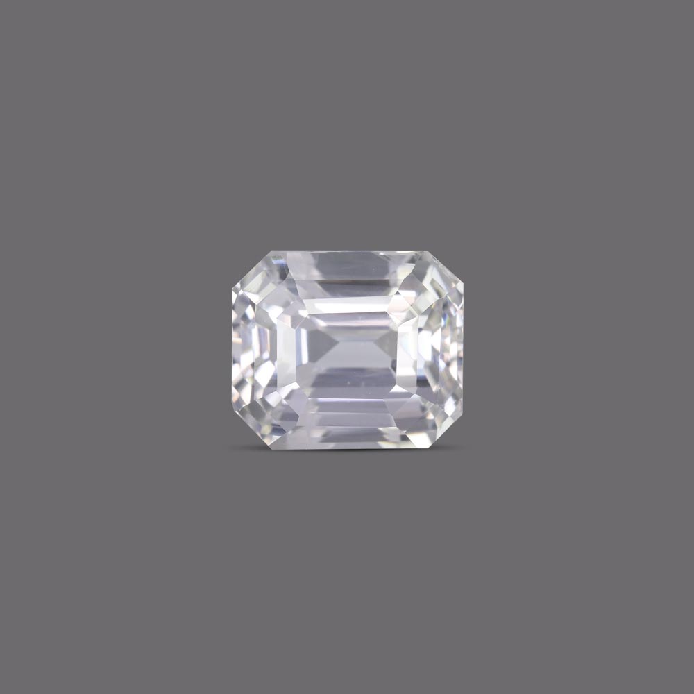 White Sapphire - 7.35 Carat